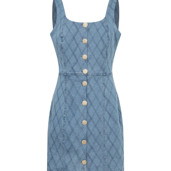Diamond denim dress – PÉTHALOPR