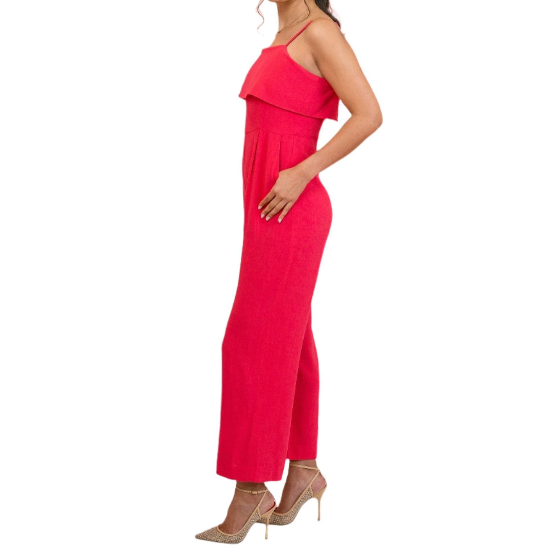 Azalea Shoulder Strap Jumpsuit