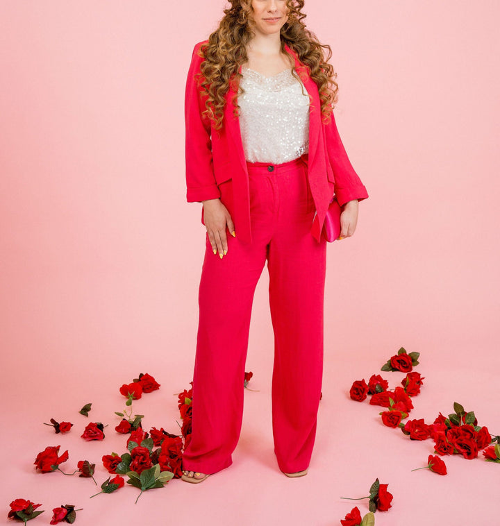 Zinnia blazer and pant set