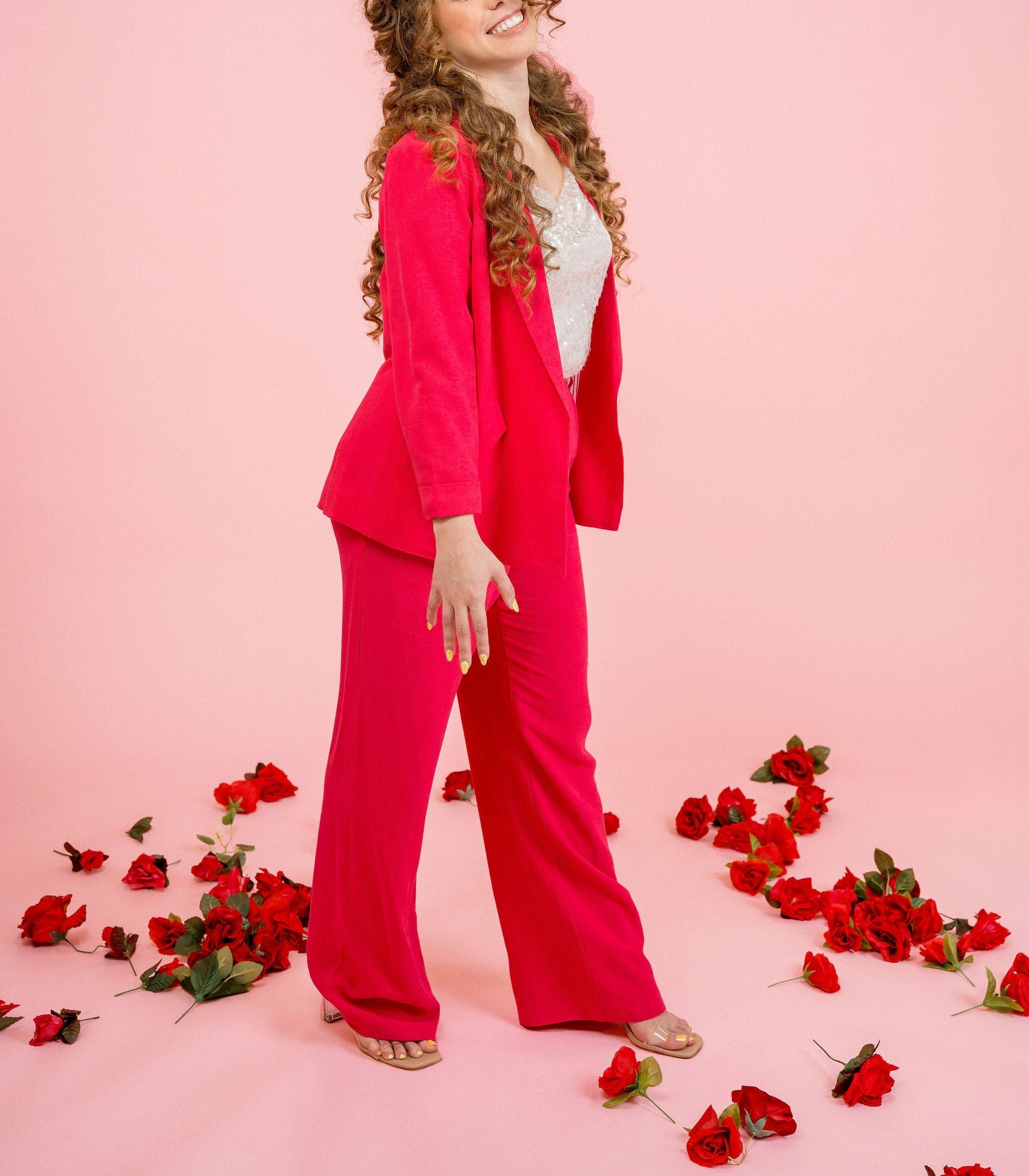 Zinnia blazer and pant set