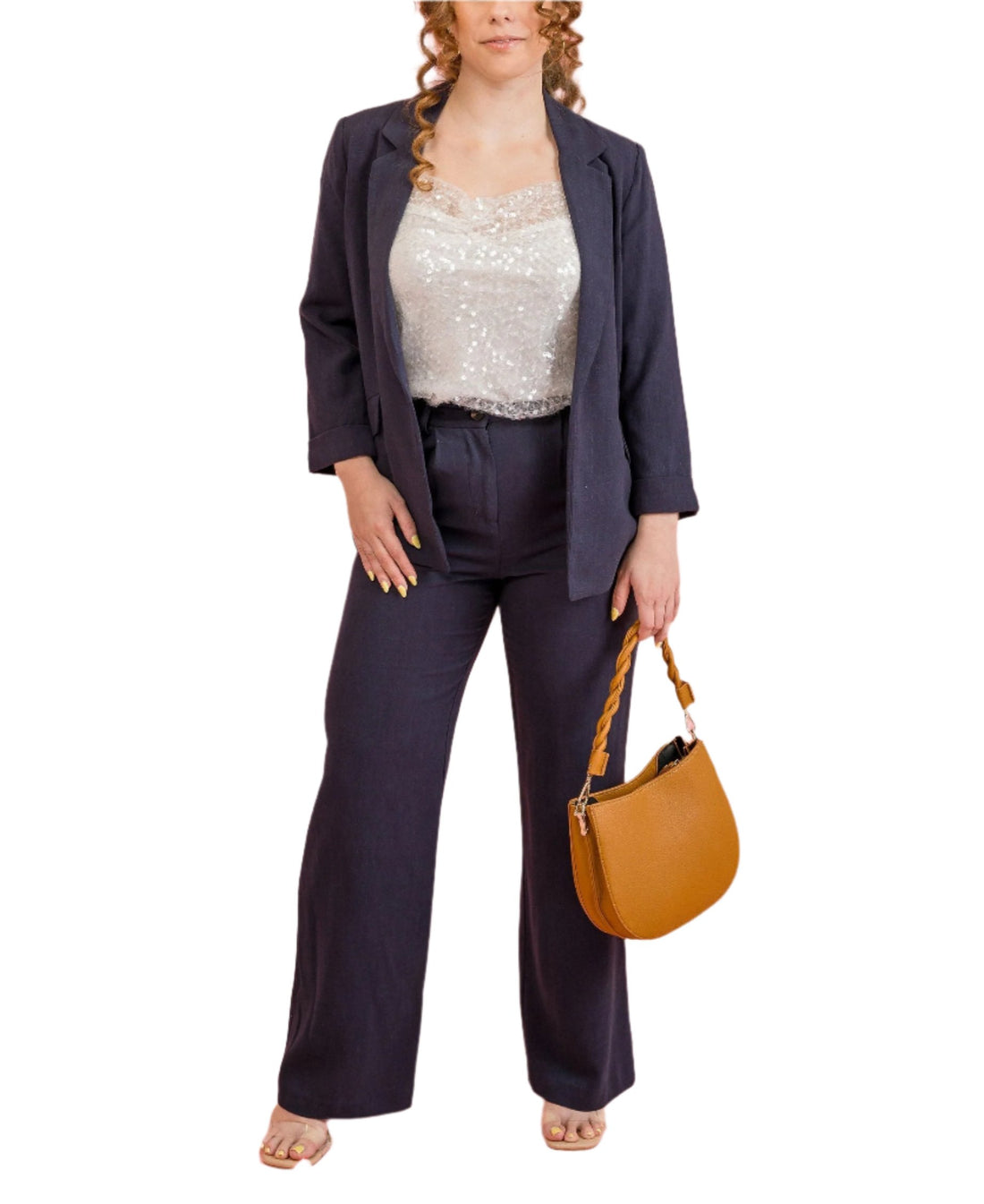 Lobelia blazer and pant set