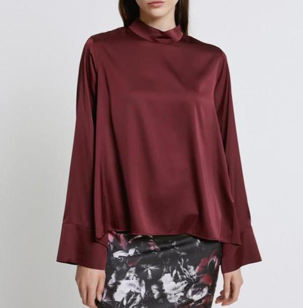 Peony long sleeves blouse