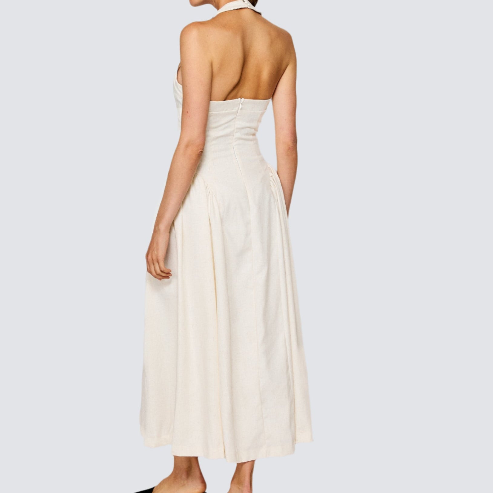 Halo Halter Maxi Dress